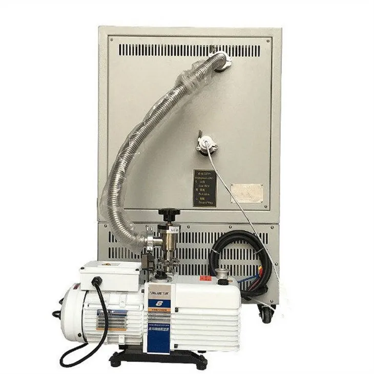 back view of inert atmosphere furnace